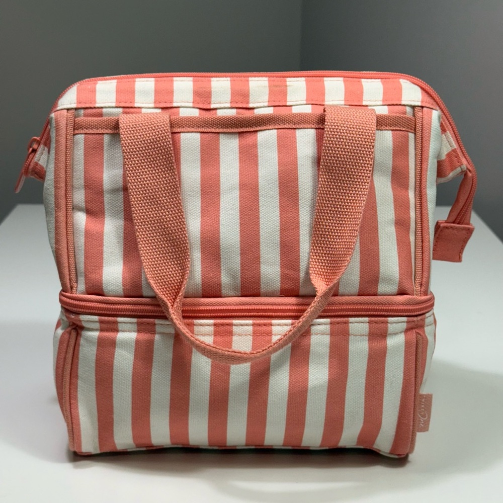 Thirty-One Coral peach thermal lunch bag
